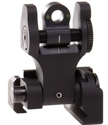 Troy BattleSight Rear Folding TRITIUM - Black