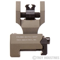 Troy BattleSight Rear Tritium Di-Optic Aperture(DOA) Folding FDE