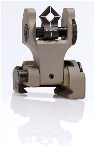 Troy BattleSight Rear Di-Optic Aperture (DOA) Folding (FDE)