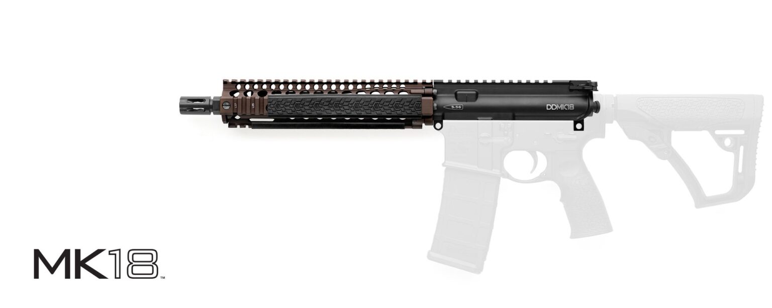 Daniel Defense MK18 complete upper receiver group, 10.3-inch 5.56 NATO barrel