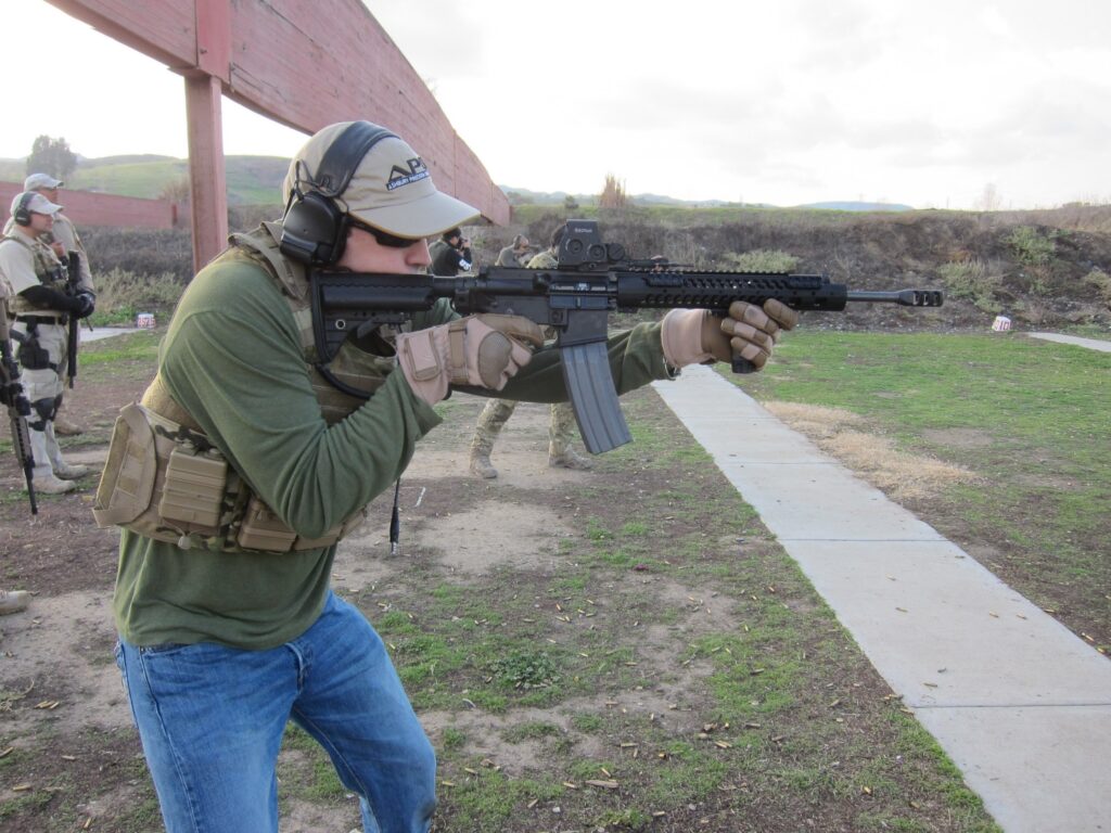 Adams Arms COR upper set up for 3-gun
