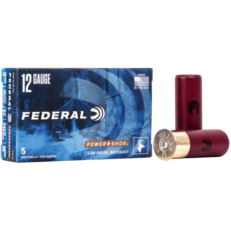 Federal 00 Buck 12ga 2 ¾ Buckshot