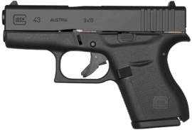 Glock 43 (Trijicon  Sights)