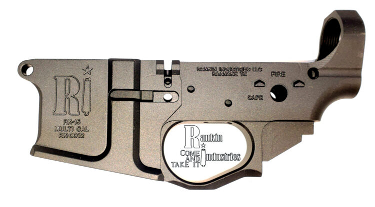 Rankin Industries AR-15 Billet Duty Stripped Lower Receiver