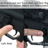 UTG AR15 Ambidextrous Extended Magazine Release Black - Image 2