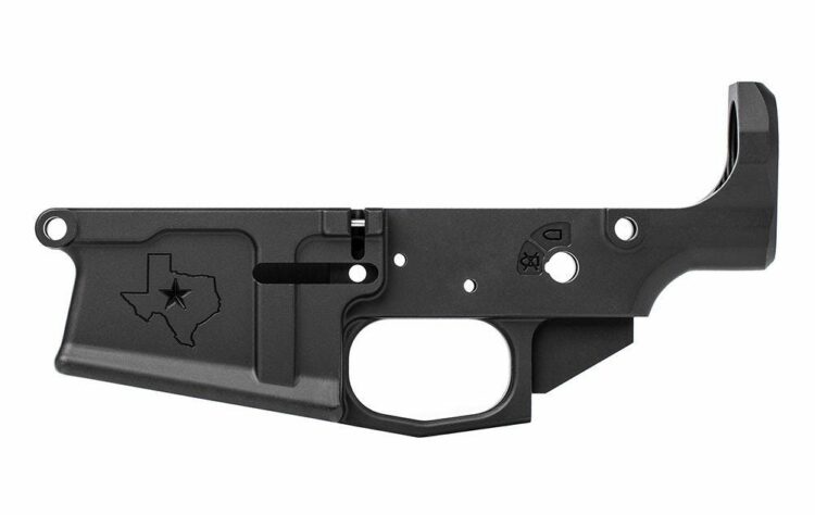 Aero Precision M5 308 Stripped Lower - Special Edition: Texas- Anodized  Black