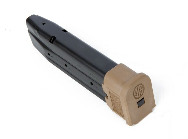 Sig Sauer MAGAZINE 320 9 FULL 21RD M17 COYOTE