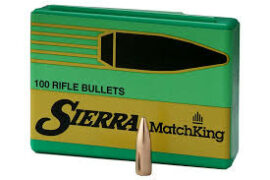 Sierra MatchKing Bullets 30 Caliber (308 Diameter) 168 Grain Hollow Point Boat Tail for sale at Western Sport