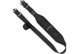 GROVTEC QS HEAVY GUNNER PADDED SLING 1.5" WEBB 3" PAD BLACK for sale at Western Sport