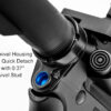 UTG® AR15 Quick Detach Receiver End Plate Matte Black Steel - Image 2