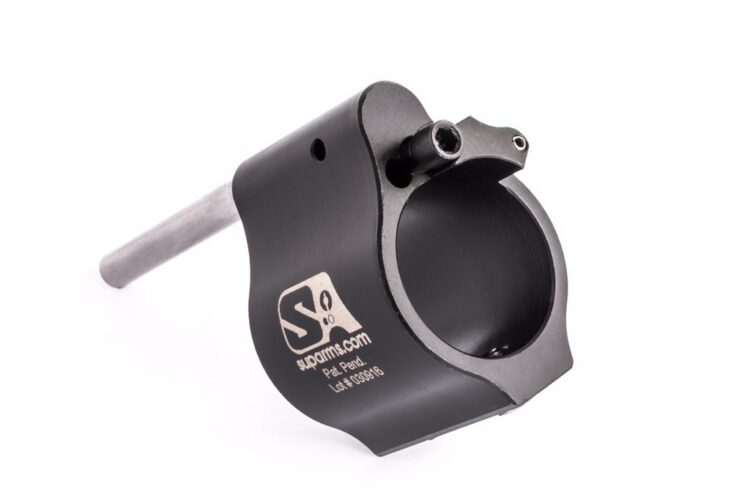 Superlative Arms .875" Adjustable Gas Block Bleed Off - Solid Melonited
