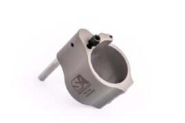 Superlative Arms .875" Adjustable Gas Block Bleed Off - Solid Stainless Steel Matte Finish for sale at Western Sport