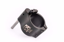 Superlative Arms .936" Adjustable Gas Block Bleed Off - Clamp On Melonite Finish for sale at Western Sport