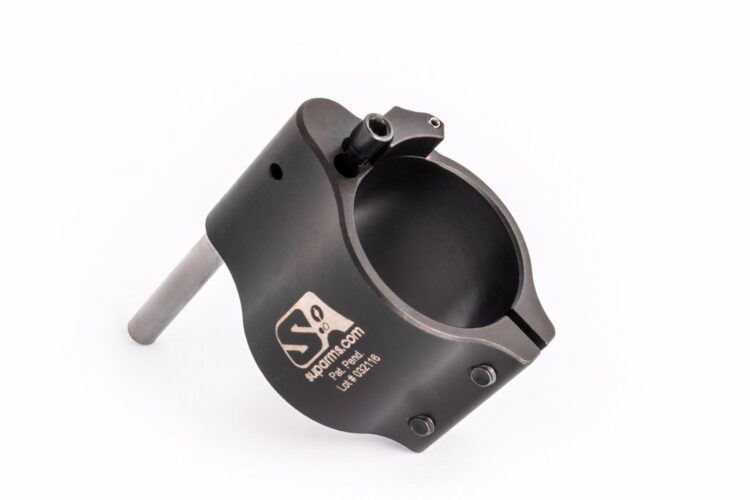 Superlative Arms .936" Adjustable Gas Block Bleed Off - Clamp On Melonite Finish