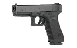 Glock 17 Gen 3 Safe Action Full Size 9MM 4.49" Barrel Polymer Fame Matte Finish Fixed Sights 17Rd 2 Magazines