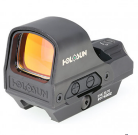 Holosun OPEN REFLEX SIGHT - BLACK 2 MOA GREEN DOT & 65 MOA CIRCLE ALUMINUM/TITANIUM HOOD for sale at Western Sport