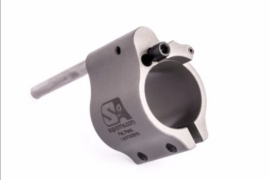 Superlative Arms .750" Adjustable Gas Block Bleed Off - Clamp On - Stainless Steel Matte Finish for sale at Western Sport