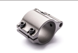 Superlative Arms .936" Adjustable Gas Block Bleed Off - Clamp On - Stainless Steel Matte Finish for sale at Western Sport