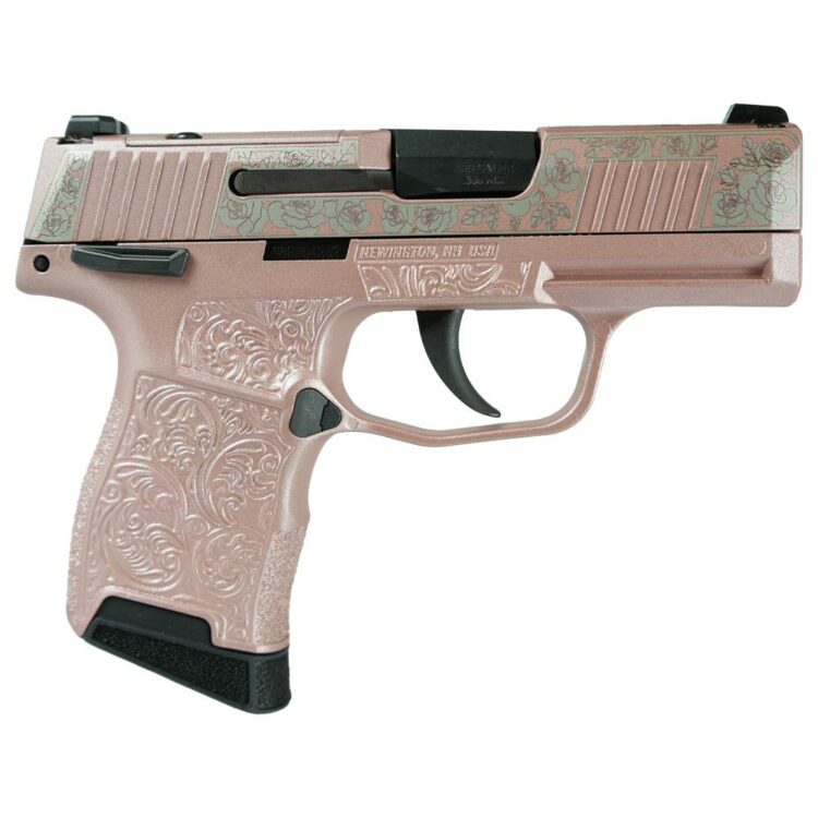 Sig P365 380 Rose Gold N Roses