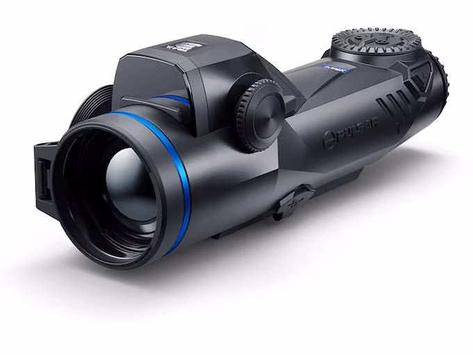 Pulsar Trail 3 LRF Thermal Scope with Rangefinder left