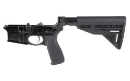 BCM CMPLT LWR W/BCM STK MD 3 BK BLEM