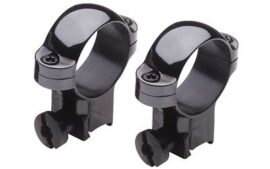 BURRIS HIGH 1" .22 RNGS STEEL BK