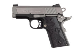 COLT DEFENDER 45ACP 3" 7RD G10 SV/BK