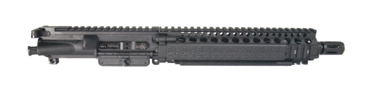 Daniel Defense MK18 upper receiver group photographed at Western Sport in Roanoke, Texas