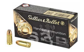 Sellier & Bellot Pistol 9MM 115 Grain Jacketed Hollow Point 50 Round Box for sale at Western Sport