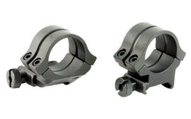 WEAVER QUAD LOCK RNGS 1" HI EXT MBLK