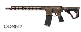 Daniel Defense DDM4 V7 California Compliant Mil Spec Brown Featureless AR-15 Rifle