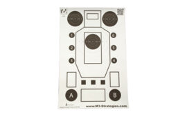 ACTION TGT MULTI PURP TRNG BK 100PK