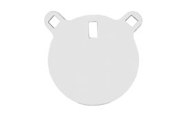 B/C 6" 3/8" STEEL TRGT ROUND PLATE