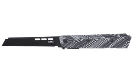 CRKT ZEPHYR 3.22" PLAIN EDGE WHT/BLK