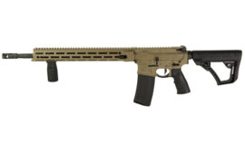Daniel Defense DDM4 V7 Pro Rifle, 5.56 NATO, 18" Barrel, FDE, No Magazine — right side view
