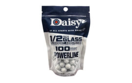 DAISY 1/2" GLASS SLINGSHT AMMO 100CT