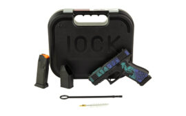 GLOCK 43X 9MM 15RD FS PEACOCK