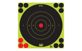 PRO-SHOT TARGET 8" GRN BULLSEYE 6PK