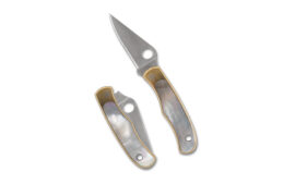 SPYDERCO BUG 1.25" NICK/SILV ABALONE