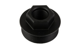 YHM 1/2"-28 CRBNE ADPTR SDWNR M2 BLK