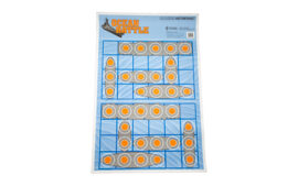 Action Target Ocean Battle Target, Multi Color, 23"x35"