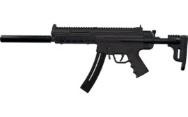 American Tactical GSG-16, Semi-automatic Rifle, 22LR, 16.25" Barrel, Black, Faux Suppressor, 22 Rounds
