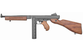Auto Ordnance M1 Tommy Gun, Short Barreled Rifle, 45 ACP, 10.5" Barrel, Black Finish, 30Rd Stick Magazine