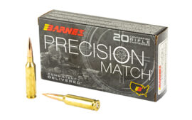 Barnes Precision Match, 6MM Creedmoor, 112 Grain, 20 Round Box