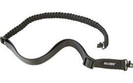 Bulldog Cases Paracord Rifle Sling, Deluxe Locking Swivels, Black
