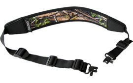Bulldog Cases Neoprene Rifle Sling, Deluxe Locking Swivels, Camo