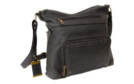 Bulldog Cases Cross Body Style Purse with Holster, Black