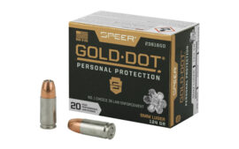 Speer Ammunition Speer Gold Dot, Personal Protection, 9MM, 124 Grain, Hollow Point, 20 Round Box