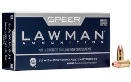 Speer Ammunition Speer Lawman, 9MM, 147Gr