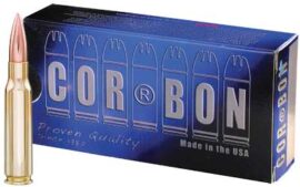 Corbon Ammo Performance Match, Subsonic, 308 Winchester, 185 Grain, 20 Round Box